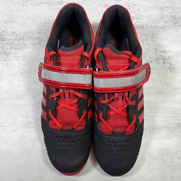 Adidas Adipower M21865 Weightlifting Shoes - Men\'s Size 11 - Black Red main image 5